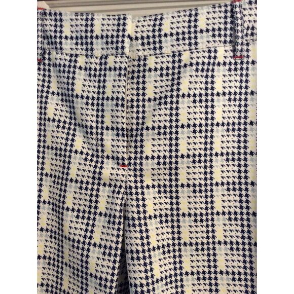 NWOT Annika Cutter & Buck Shorts Size 6 Bermuda Golf 10” Inseam Blue Print - Picture 3 of 3